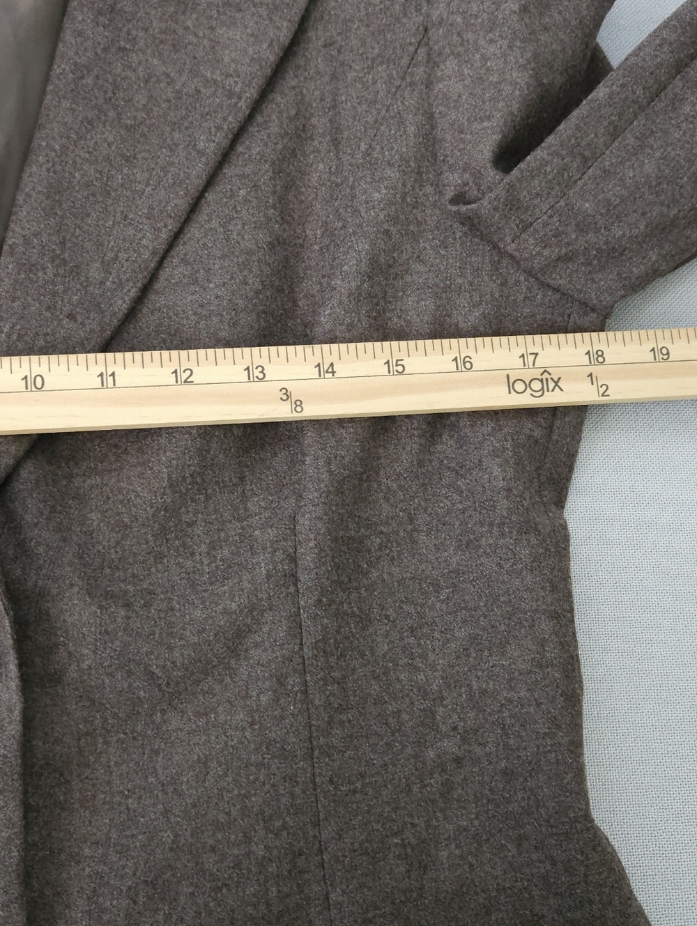 Laurèl by Escada Women's Brown Virgin Wool Blazer 38 EU / 8 US Vintage European - Picture 8 of 8